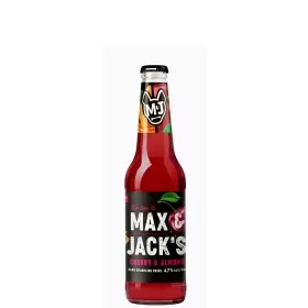 Напиток пивной Max&Jack’s ВИШНЯ-МИНДАЛЬ 4,7% 0,4л