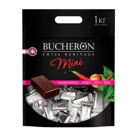 Шоколад горький с фундуком, мятой и кайенским перцем BUCHERON MINI 1 кг