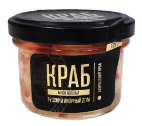 Мясо краба в собственном соку Русский Икорный Дом 105г