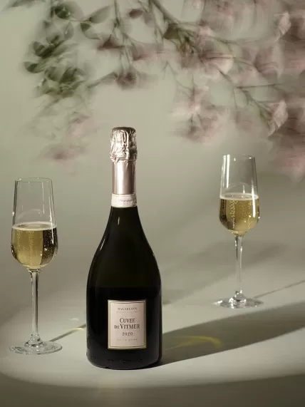 Вино цвета розового жемчуга: Cuvée de Vitmer Brut Rose