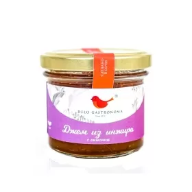 Джем Delo gastronoma ИНЖИР С ЛИМОНОМ 125 мл