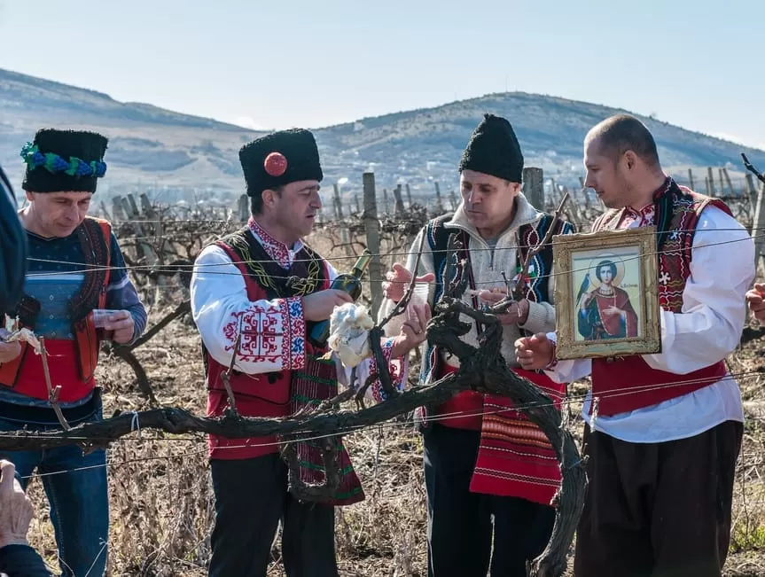 Праздник «Трифон Зарезан» в Золотой Балке