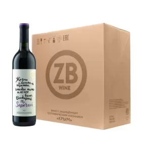 Вино ZB Wine САПЕРАВИ «Жизнь слишком коротка..» 2024 (6 шт.)