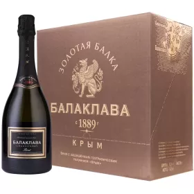 Вино игристое «БАЛАКЛАВА Шардоне» 2023 (6 шт.)