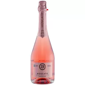 Вино игристое ZB Moscato Розе Semisweet 