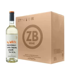 Вино ZB Wine ВАЙТ «Принимает тебя...» 2024 (6 шт.)