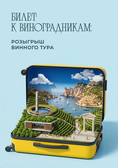 Билет к виноградникам: розыгрыш винного тура Билет к виноградникам: розыгрыш винного тура