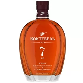 Коньяк Коктебель 7-летний 0.7л 