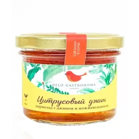 Конфитюр Delo gastronoma ЦИТРУСОВЫЙ ДЖИН 125мл