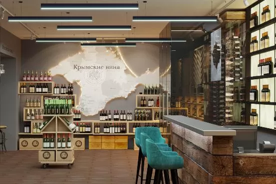 Новый бутик крымских вин «Золотая балка» в Москве