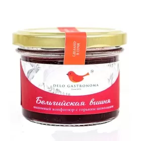 Конфитюр Delo gastronoma БЕЛЬГИЙСКАЯ ВИШНЯ 125мл