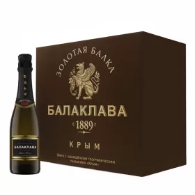 Вино игристое «БАЛАКЛАВА Резерв Розе» 2022, 0.375 л (12 шт.)