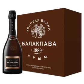 Вино игристое «БАЛАКЛАВА Резерв Розе» 2023 (6 шт.)