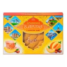 Крымская халва арахисовая со вкусом дыни 300 гр