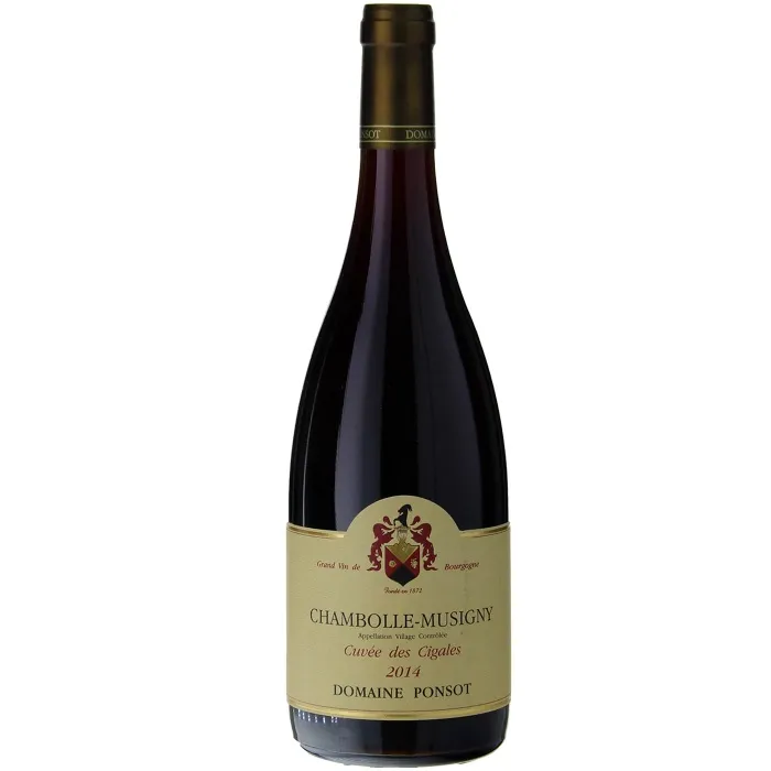 Вино Вино Domaine Ponsot CHAMBOLLE-MUSIGNY CUVÉE DES CIGALES, 
