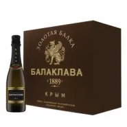 Вино игристое «БАЛАКЛАВА Резерв» 2022, 0.375 л (12 шт.)