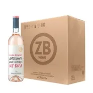Вино ZB Wine РОЗЕ «Розовый Вхламинго...» 2021 (6 шт.)