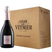 Вино игристое Cuvee de Vitmer Rose Brut 2022 (6 шт.)