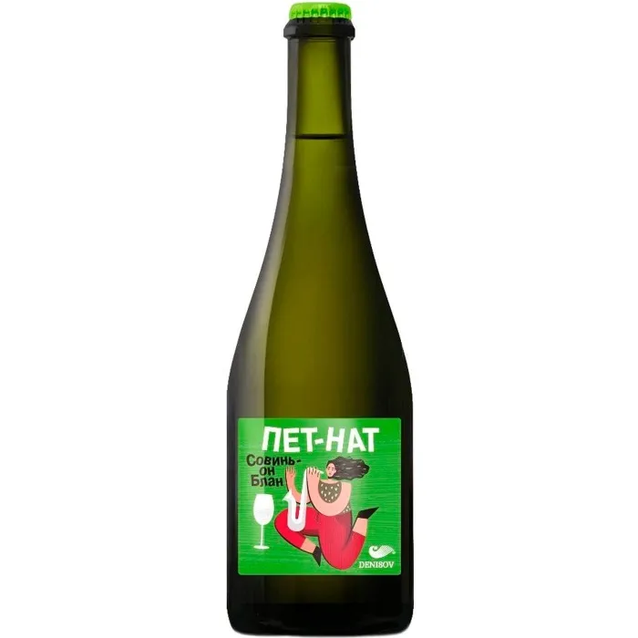 Вино игристое Denisov Winery ПЕТНАТ «Совиньон Блан»