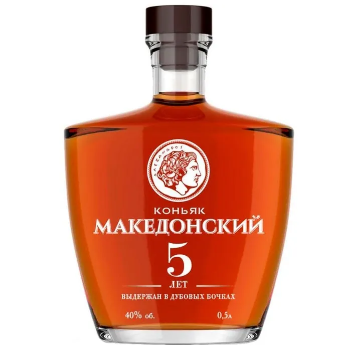 Коньяк Коктебель МАКЕДОНСКИЙ 5-летний 0.5л, 