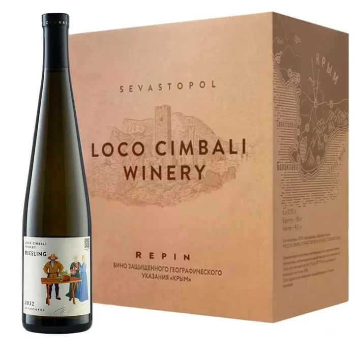 Вино Вино Loco Cimbali RIESLING 2022 (6 шт.), 