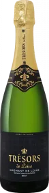 Вино игристое Брют Tresors de Loire, Cremant de Loire / Трезор де Луар, Креман де Луар