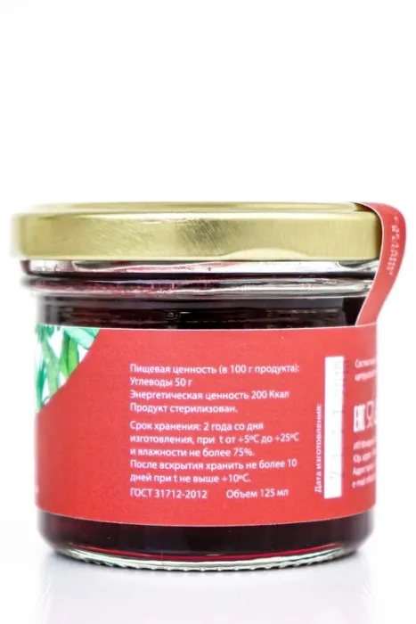 Конфитюр Delo gastronoma ВИШНЯ В ШОКЕ 125мл