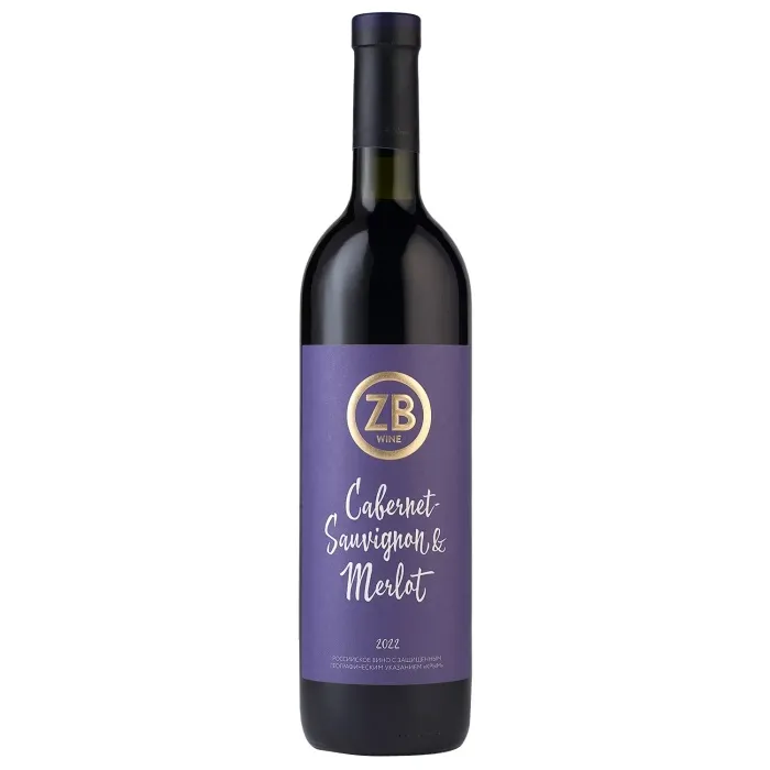 Вино Вино ZB Wine КАБЕРНЕ СОВИНЬОН - МЕРЛО, 