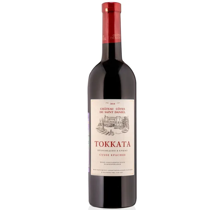 Вино Вино ЗГУ Крым Chateau Cotes de Saint Daniel ТОККАТА, 