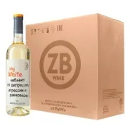 Вино ZB Wine ВАЙТ «Избавит от депрессии...» 2021 (6 шт.)