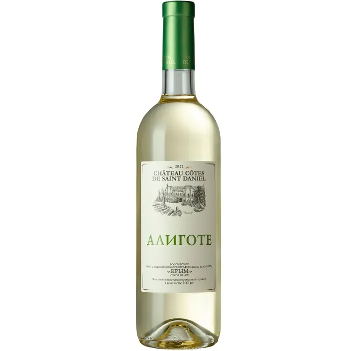 Вино Вино ЗГУ Крым Шато Ай-Даниль АЛИГОТЕ, 