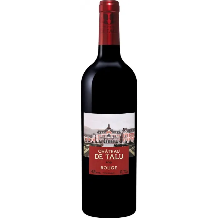 Вино Вино ЗГУ Кубань Château de Talu. Rouge, 