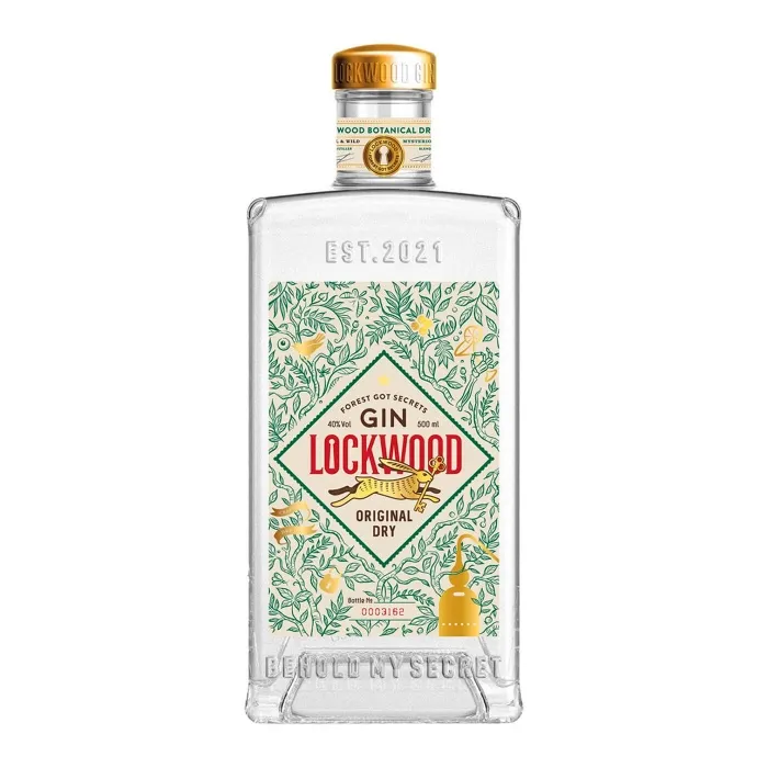 Джин Lockwood ORIGINAL DRY 0.5л, 