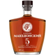 Коньяк Коктебель МАКЕДОНСКИЙ 5-летний 0.5л