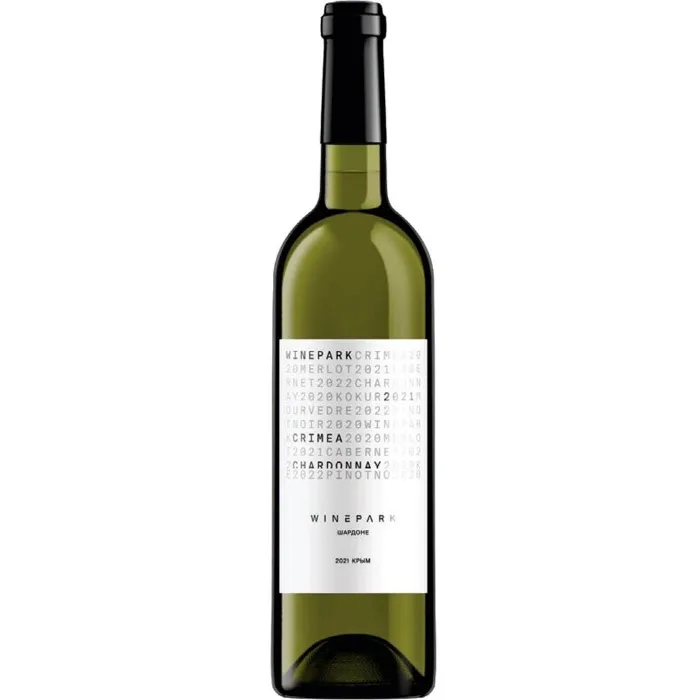 Вино Вино ЗГУ Крым Winepark ШАРДОНЕ, 
