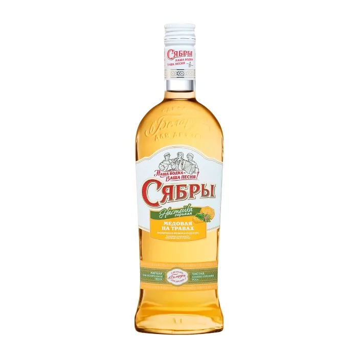 Настойка Сябры МЕДОВАЯ НА ТРАВАХ 0.5 л, 
