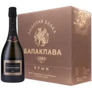 Вино игристое «БАЛАКЛАВА Chardonnay» 2023 (6 шт.)