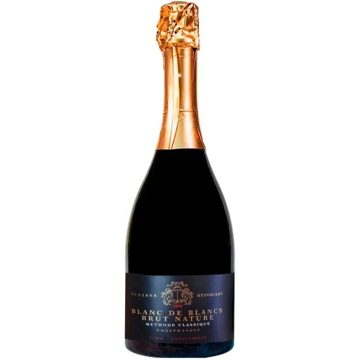 Вино игристое Усадьба Перовских БЛАН ДЕ БЛАН. БРЮТ НАТЮР