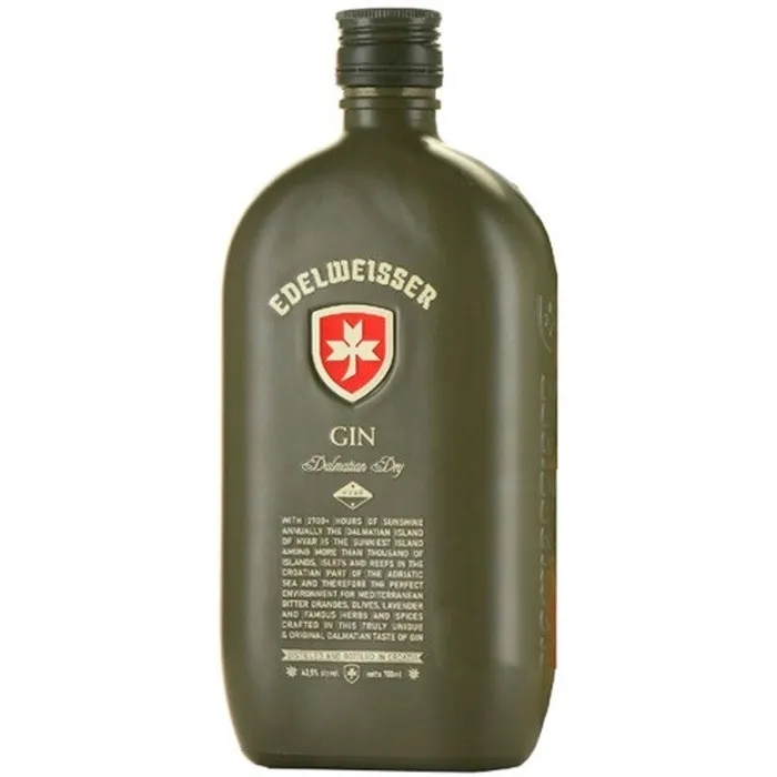 Джин Edelweisser DALMATIAN DRY 43,5% 0.7л, 