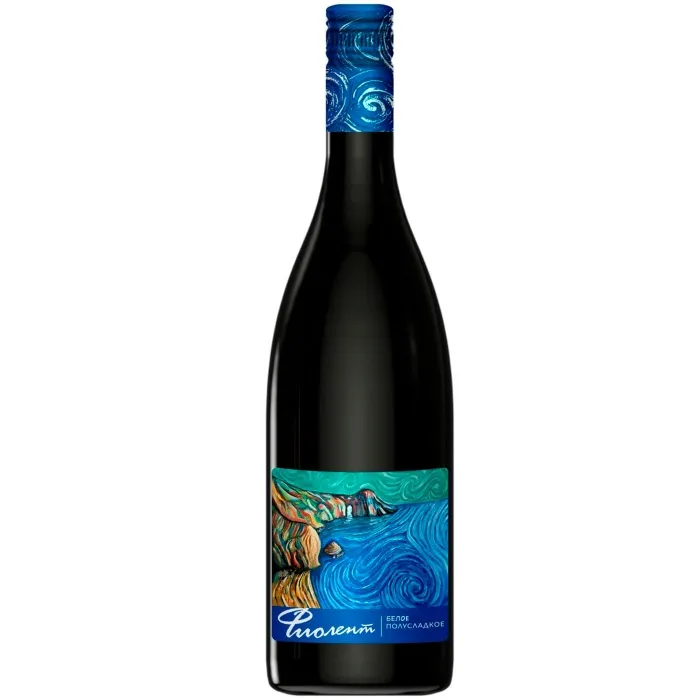 Вино Вино ЗГУ Крым Бельбек ФИОЛЕНТ «Шардоне-Кокур», 