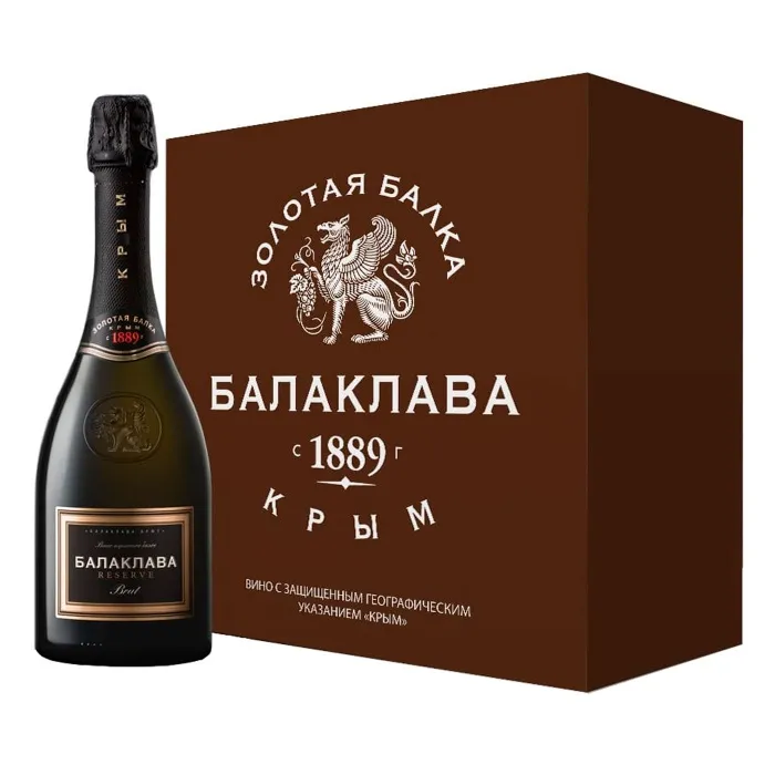 Вино игристое «БАЛАКЛАВА RESERVE» 2023 (6 шт.)