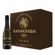 Вино игристое «БАЛАКЛАВА Резерв Розе» 2022, 0.375 л (12 шт.)
